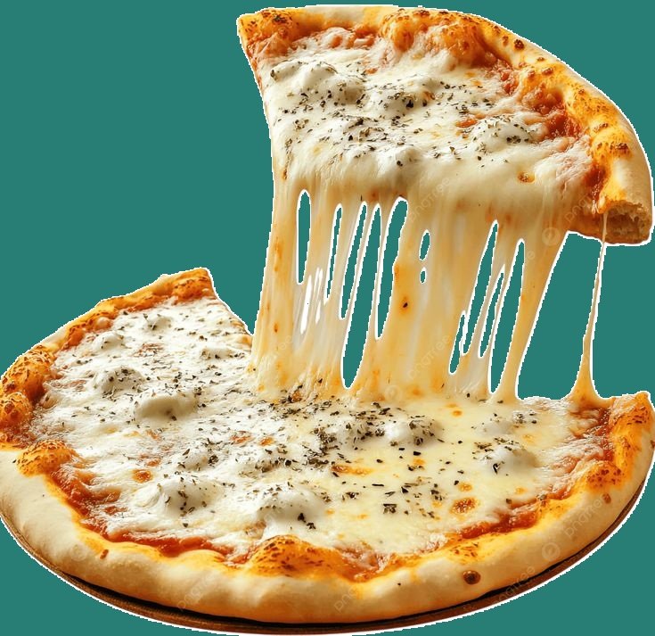 Foto de pizza de cuatro quesos